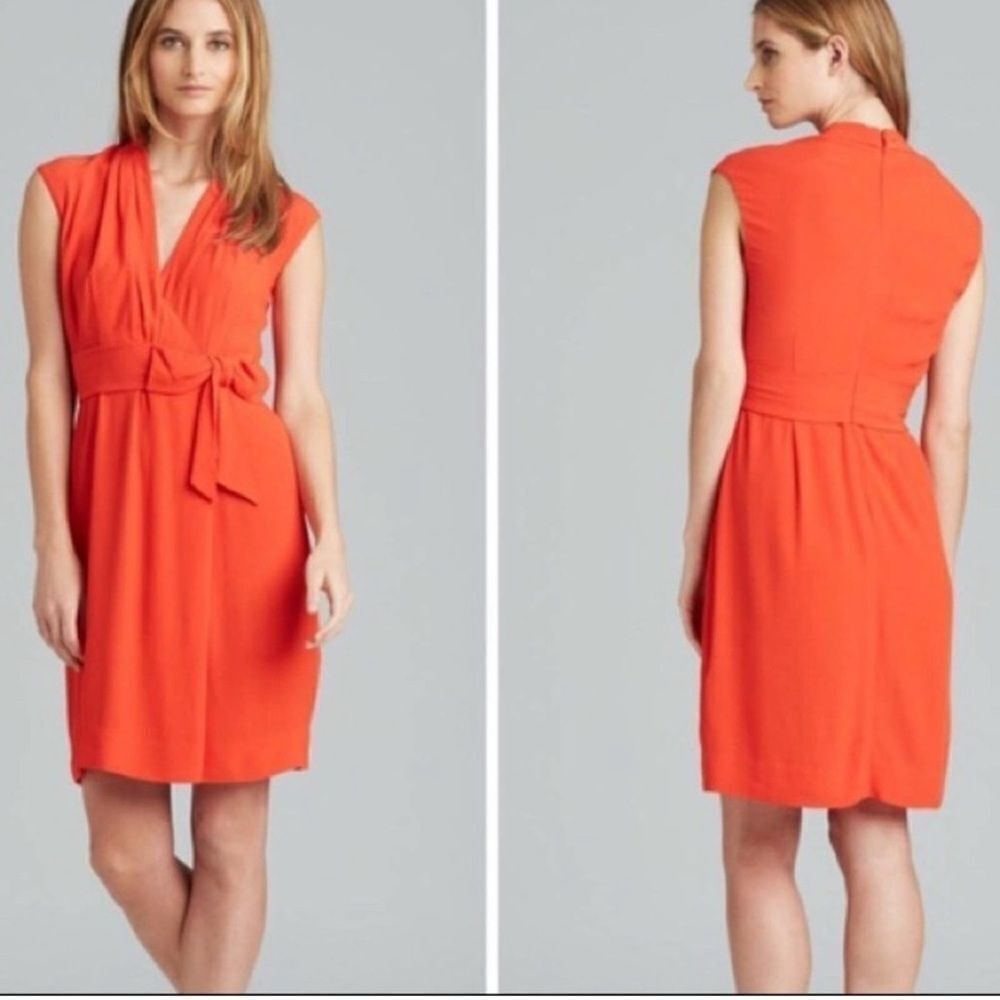 Kate Spade Dress Bow Villa Red Size 4